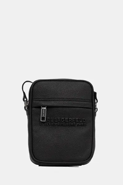 Kožená taštička Karl Lagerfeld K/RSG