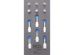 BGS Technic BGS 4092 Zástrčné bitové hlavice 1/2", šestihran 5 ÷ 22 mm. Sada 12 dílů