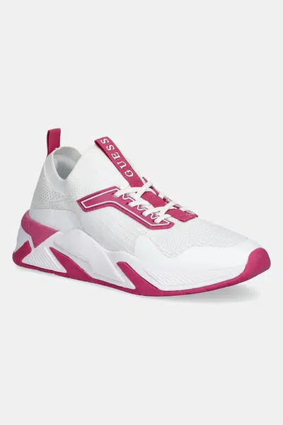 Tenisky Guess GAXTIN bílá barva, FLPGAX FAB12
