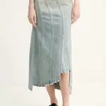Bavlněná džínová sukně Miss Sixty modrá barva, mini, 6S1KJ58800