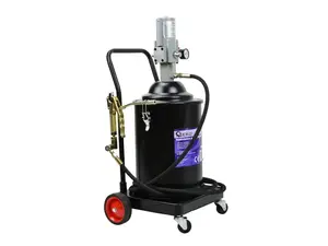 GEKO Maznice pneumatická, pojízdná, objem 16 l, tlak 30-40 MPa, hadice 4m