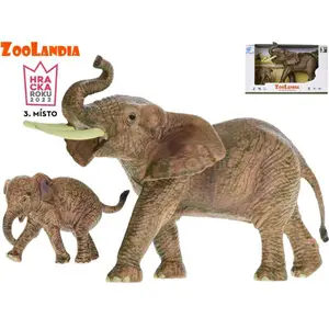 Zoolandia slon s mládětem