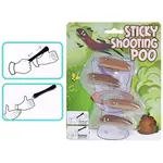 Střílecí a lepící lejno 4ks na kartě