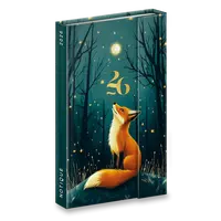 Magnetický týdenní diář Presco Notique 2026 - liška