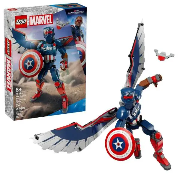 LEGO® Super Heroes 76296 Sestavitelná figurka: Nový Kapitán America