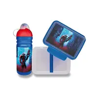 Set Zdravá lahev 0,7 l a Zdravá sváča - Cyberpunk