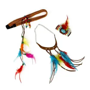 Indiánská souprava 3 ks pro dospělé