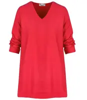 Pri Classic, warm women's V-neck sweater ROSALIA
