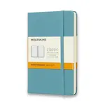 Zápisník Moleskine - tvrdé desky, S, linkovaný - tyrkysový