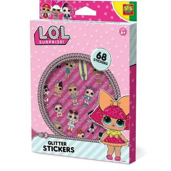 Ses LOL - nálepky s třpytkami