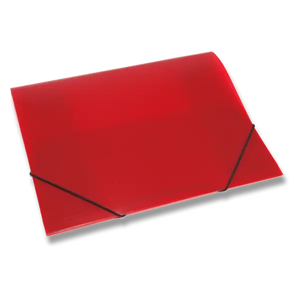 3chlopňové desky FolderMate Color Office, A4 - červené