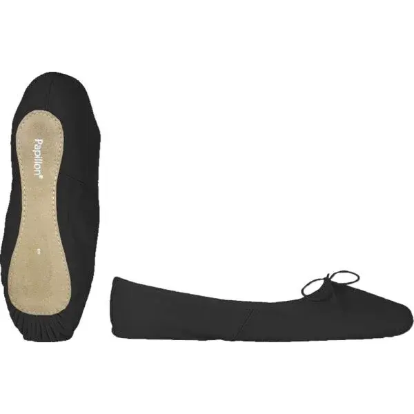 PAPILLON SOFT BALLET SHOE Dámska obuv na balet, čierna, veľkosť