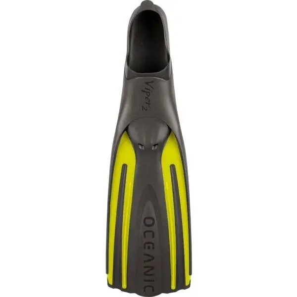 OCEANIC VIPER 2 FF Plutvy, čierna, veľkosť