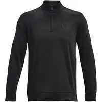 Under Armour ARMOUR FLEECE 1/4 ZIP Pánská fleecová mikina, černá, velikost S