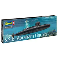 Plastic ModelKit ponorka 05185 - S.S.B. Abraham Lincoln with Interior (1:253)