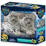 PRIME 3D PUZZLE - GES Sněžné leopardy 100 dílků