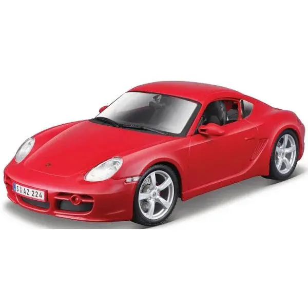 Maisto - PORSCHE CAYMAN S, červené, 1:18