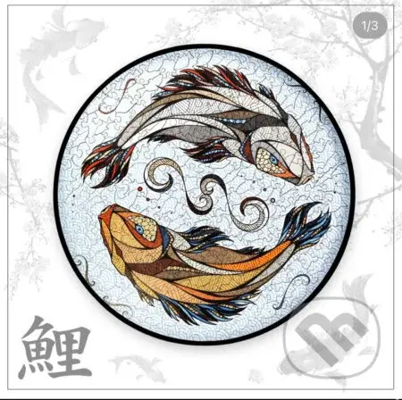 Drevenné puzzle – ryby veľkosť M craft box - puzzle z kategorie 3D puzzle