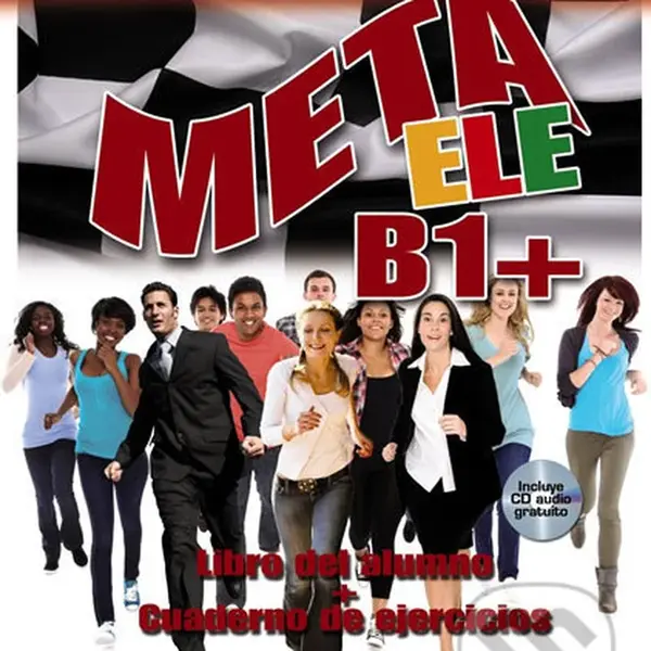 Meta ELE B1+: Libro del alumno + cuaderno de ejercicios + CD - kniha z kategorie Jazykové učebnice a slovníky