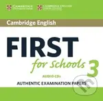 Cambridge English First for Schools 3: Audio CDs - audiokniha z kategorie Jazykové učebnice a slovníky