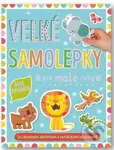 Veľké samolepky pre malé ruky: Divé zvieratá