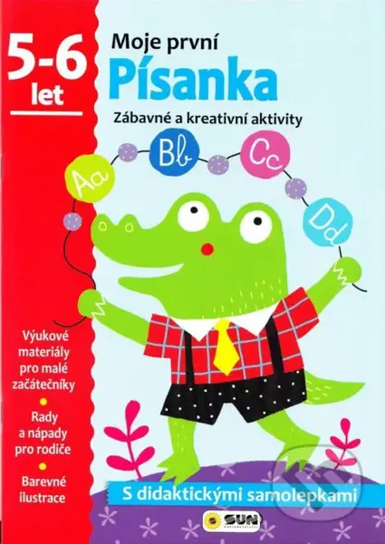 Písanka - 5-6 roky - samolepky (Moje první písanka) - kniha z kategorie Mateřská škola a předškoláci