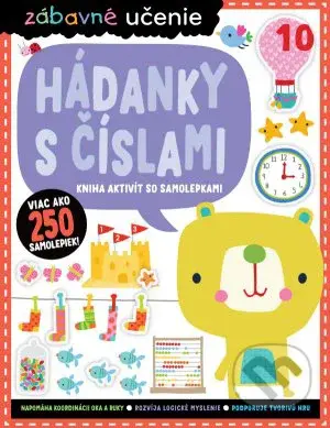 Hádanky s číslami (Kniha aktivít so samolepkami) - Charly Lane, Stuart Lynch - kniha z kategorie Naučné knihy