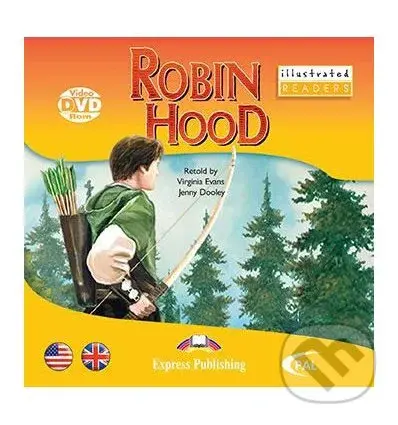Illustrated Readers 1 A1 - Robin Hood DVD ROM - audiokniha z kategorie Jazykové učebnice a slovníky