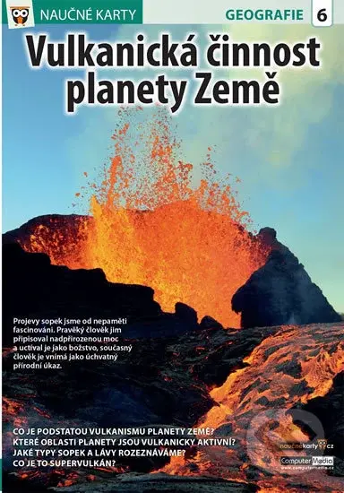 Naučné karty: Vulkanická činnost planety Země