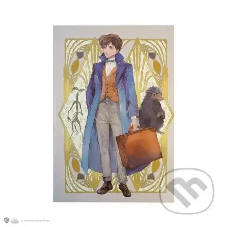 Fantastické zvieratá zápisník A5 - Newt Scamander