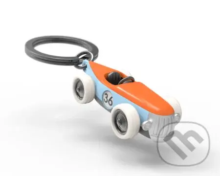 Kľúčenka - Vintage závodné auto koncept: 'Noël'