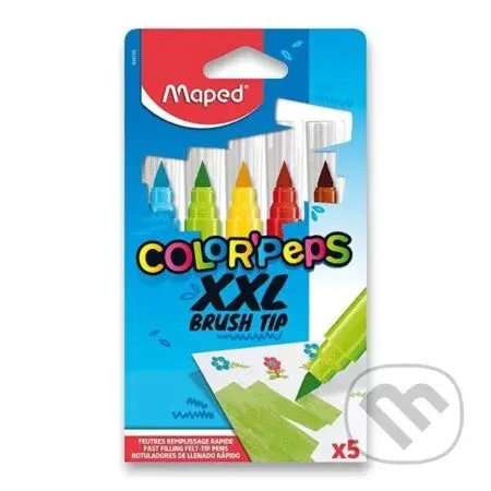 Fixy Color´Peps XXL Brush - 5 barev