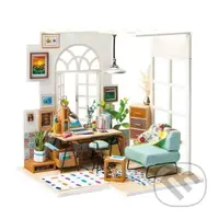 Pracovna (LED 3D puzzle) - puzzle z kategorie Svítící