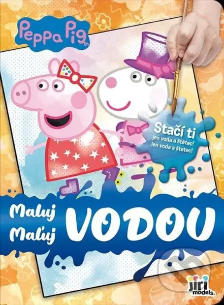 Prasátko Peppa - Maluj vodou - kniha z kategorie Omalovánky