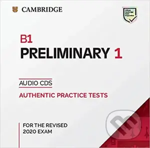 B1 Preliminary 1 for revised exam from 2020 - Audio CD - audiokniha z kategorie Jazykové učebnice a slovníky