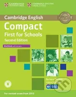 Compact First for Schools: Workbook with Answers with Audio - kniha z kategorie Jazykové učebnice a slovníky