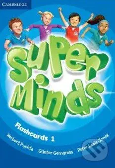 Super Minds 1 - Flashcards - Herbert Puchta, Günter Gerngross, Peter Lewis-Jones - kniha z kategorie Jazykové učebnice a slovníky