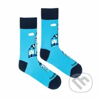 Ponožky Modrý kostolík L (Unisex veľkosť L (veľkosť 43-46))