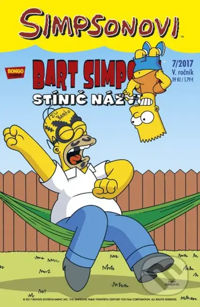 Bart Simpson: Stínič názvu (7/2017) - Matt Groening - kniha z kategorie Komiksy