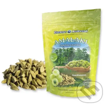 Amalaki plod a kardamóm - India