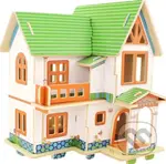 Dom na vidieku (Drevená stavebnica) - hra z kategorie Stavebnice