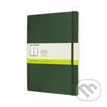 Moleskine - zelený zápisník Soft (veľký, čistý)