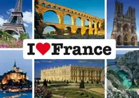 I love France - puzzle z kategorie Města a stavby