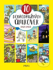 10 dobrodružných únikovek - Honza Smolík - kniha z kategorie Komiksy