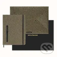 Moleskine - zberateľský set Shine zlatistý v darčekovej krabici s diárom