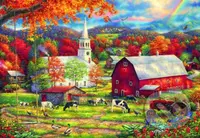 Country Blessings - puzzle z kategorie Umělecké