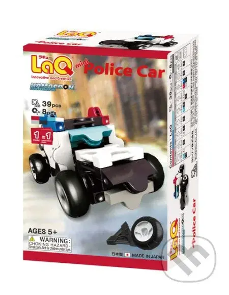 LaQ stavebnica Hamacron Constructor Mini Policajné auto - hra z kategorie Stavebnice
