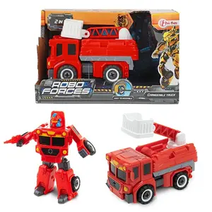 Transformovací robot na šroubovanie Požiarnik-Toi Toys