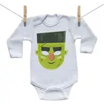 Boodyy Body s dlhým rukávom Halloween maska 56 (0-2 mesiace)