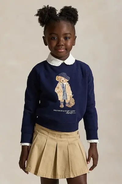 Dětská mikina s příměsí bavlny Polo Ralph Lauren